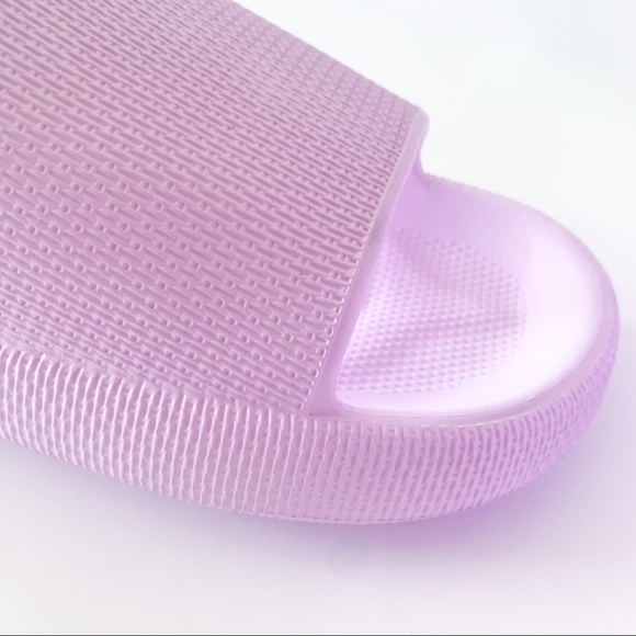 Joomra Pillow Slides Slippers in Lilac Lavender - Picture 9 of 10